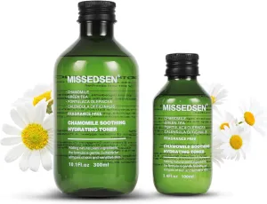 Soothing & Hydrating Toner for Sensitive and Dry Redness-Prone Skin Calming Skin, Refreshing, Hydrating, Purifying 10 Fl Oz & 3.4 OZ(400ml)