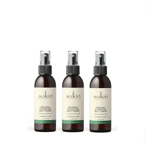 Sukin Hydrating Mist Toner, 4.23 Ounce, Pack of 3