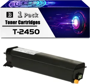 T-2450 Toner Cartridges is Compatible for Toshiba E Studio 195 223 225 245 Printers, High Yield 6000 Pages, with Chip for Long-Lasting Durability (1 Pack Black)