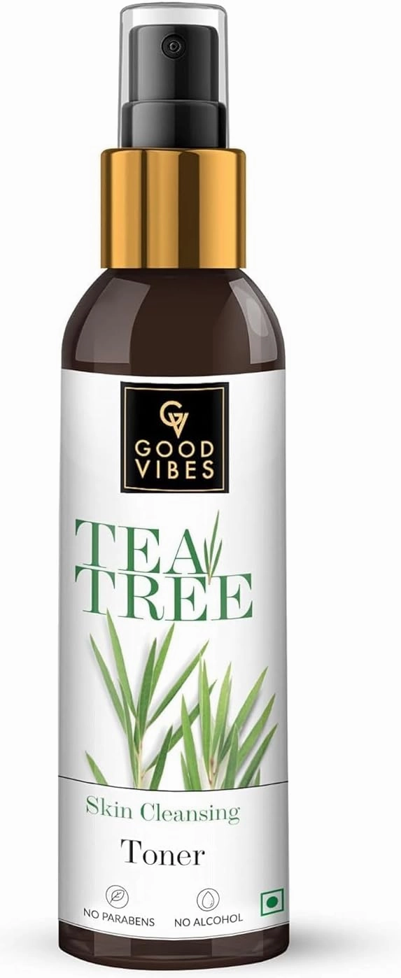 T.ea T.Ree Skin Cleansing Toner 120 ml, Hydrating Light Weight Anti Acne Moisturizing Face Toner for All Skin Types, Natural, No Alcohol, Parabens & Sulphates, No Animal Testing