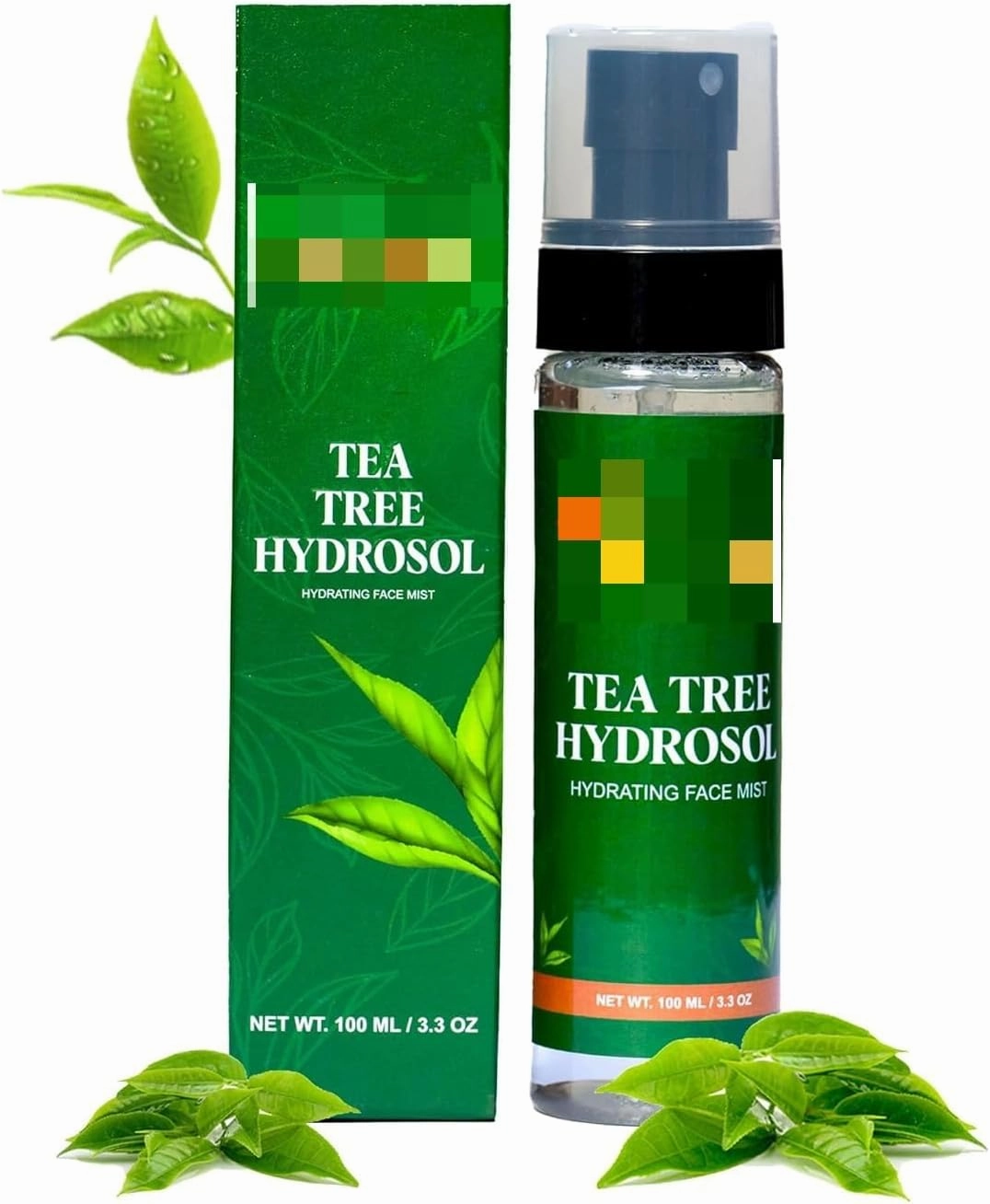 T.ea Tr.ee Toner for Face & Hair Hydrating Mist for Dry & Oily Skin, Face Refresher for Summer, Ideal for Acne Prone Skin & Scalp Care, Helps Soothe Dandruff & Refresh Instantly – 100ml