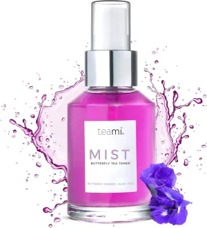 Teami Face Mist Spray Toner - Hydrating Alcohol Free Makeup Setting Spray - Perfect for Women with Dry, Sensitive, or Oily Skin - with Pore Minimizing Organic Witch Hazel and Hydrating Aloe Vera