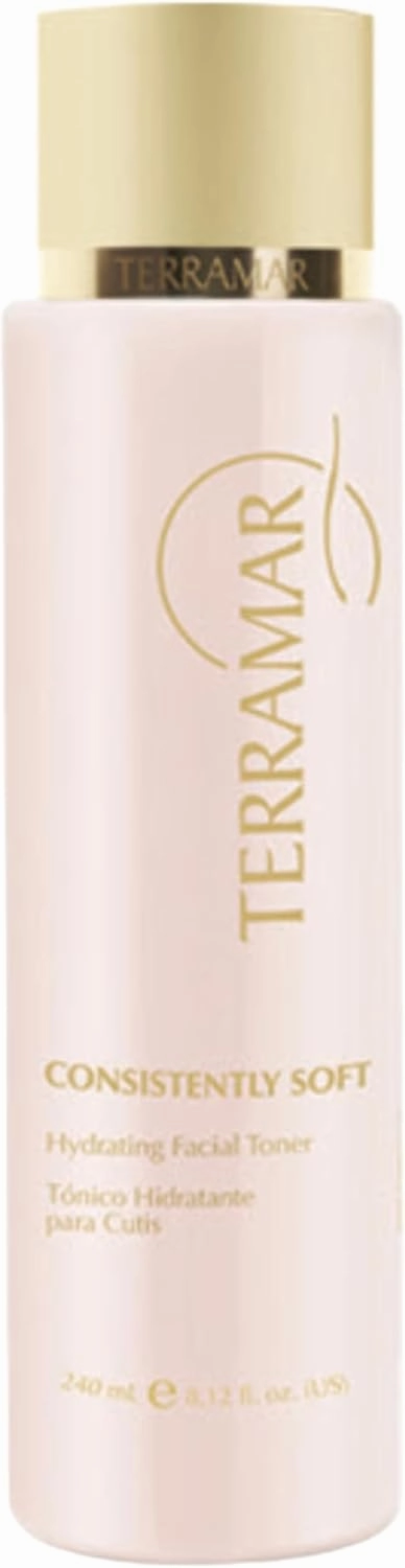 Terramar Consistently Soft Hydrating Facial Toner - Soothes, Softens & Balances Dry or Sensitive Skin - Alcohol-Free, Preps Skin for Moisture