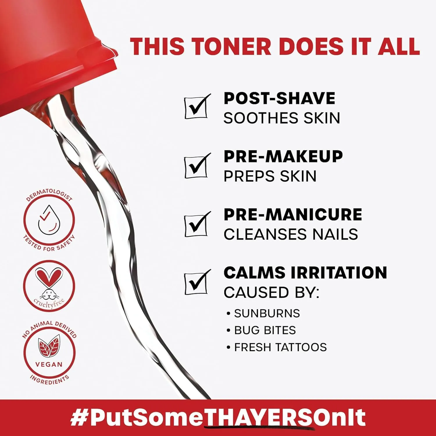 THAYERS Alcohol-Free, Hydrating Rose Petal Witch Hazel Facial Toner with Aloe Vera Formula, Vegan, Dermatologist Tested and Recommended, 12 Oz (Pack of 2)