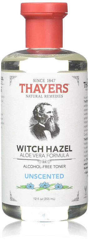 Thayers Alcohol-free Unscented Witch Hazel and Aloe Vera Formula Toner 12 oz. (Pack of 2)