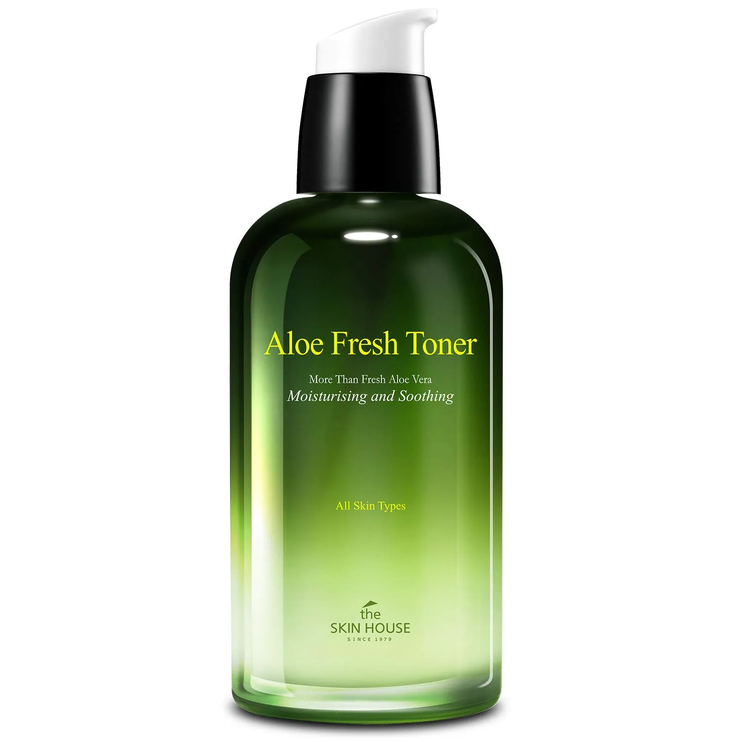 The Skin House Aloe Fresh Toner 130ml (4.4 fl.oz.) Aloe Vra Relaxation Deep Hydration/Paraben Free, Cruelty Free, Korean Skin Care