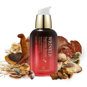 The Skin House Wrinkle Supreme Serum 1.69 fl. oz. Wrinkle serum for fine lines and dull skin l Anti Wrinkle Face Serum | Firming,Lifting,Korean Skin Care, K-beauty, 50ml