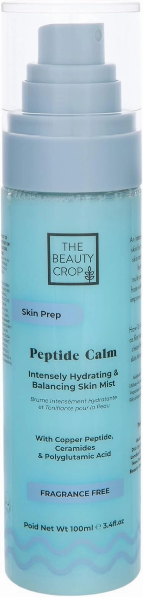 The Beauty Crop Peptide Calm Skin Mist - Hydrating & pH Balancing Face Mist - 100 ml