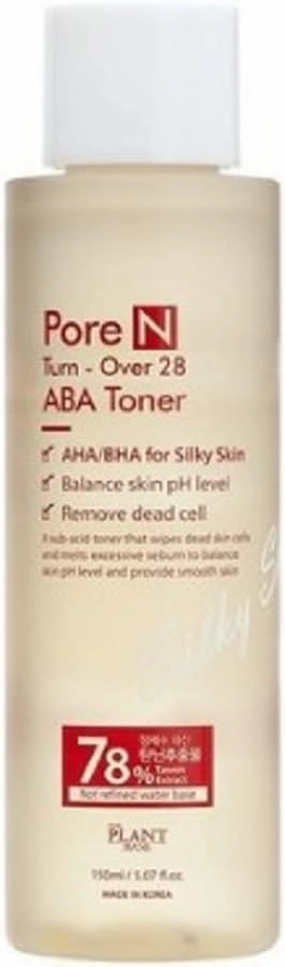 The Plant Base Pore N Turn-Over 28 ABA Toner