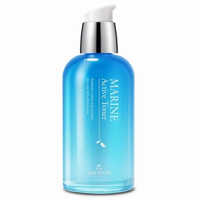 THE SKIN HOUSE Marine Active Toner/Deep Hydration Soothing,Refreshing/Paraben Free, Cruelty Free, Korean Skin Care130ml (4.4 fl.oz)