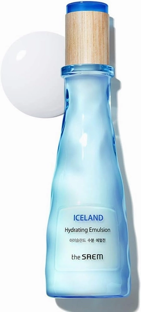 THESAEM Iceland Hydrating Emulsion 4,73 fl.oz. - Facial Emulsion for Intensive Hydration with Iceland Mineral Water - Face Moisturizer to Provide Mild Skin Moisture and Protection