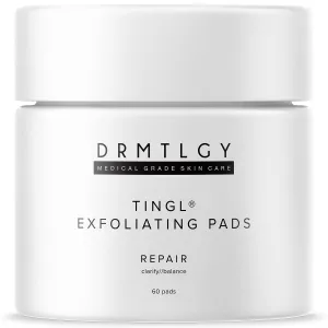 tingl Face & Body Exfoliator Pads – FSA/HSA Eligible Skin Care with Glycolic Acid, Lactic Acid & Salicylic Acid – Face Exfoliator & Toner Pads for Acne Treatment, Pore Minimizer & Blackhead Remover