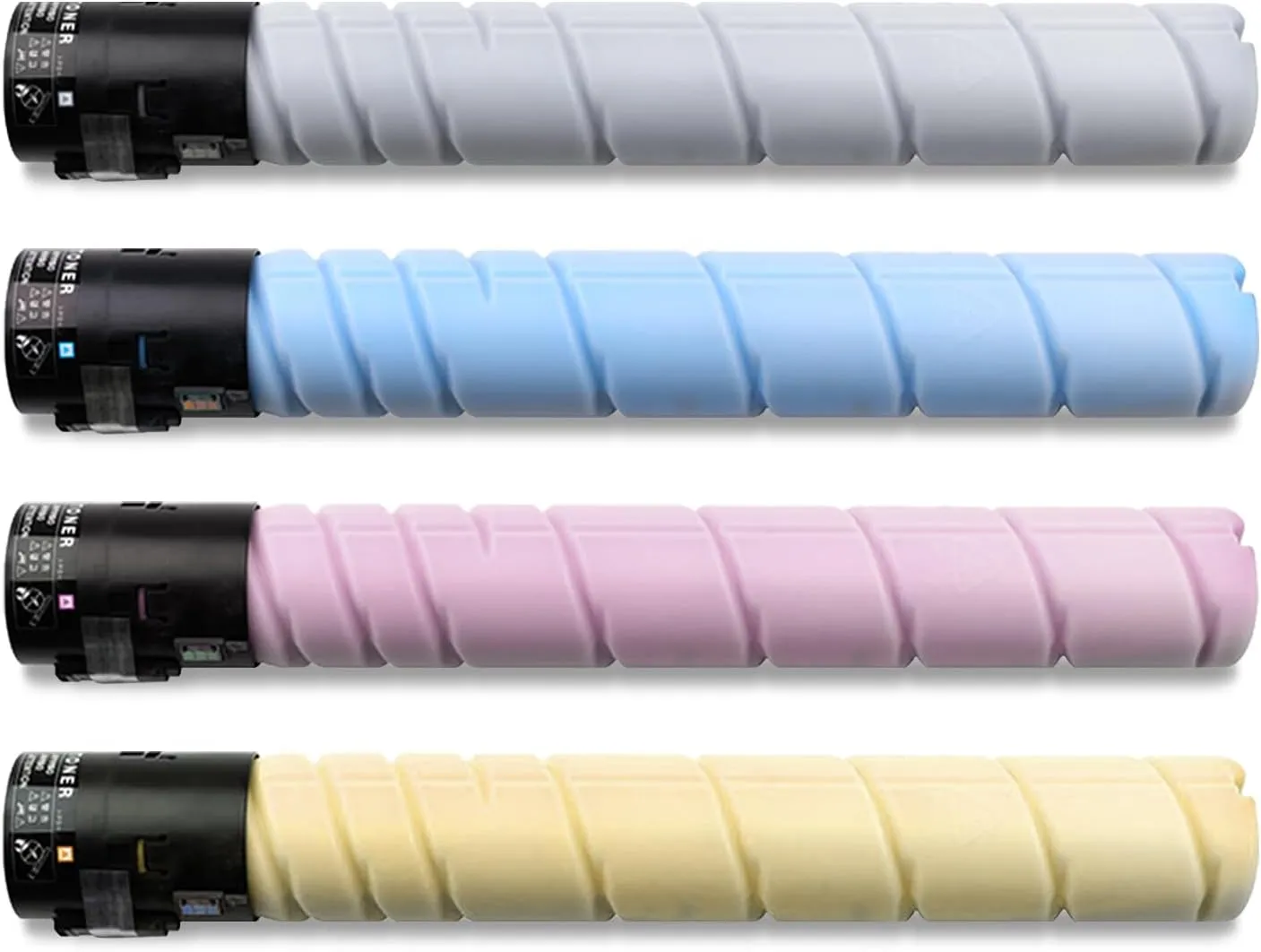 TN-324 TN324 Toner Cartridges Set (4-Pack, Black/Cyan/Magenta/Yellow) - TN324K TN324C TN324M TN324Y Toner Cartridge Replacement for Konica Minolta Bizhub C258 C308 C368 Printer