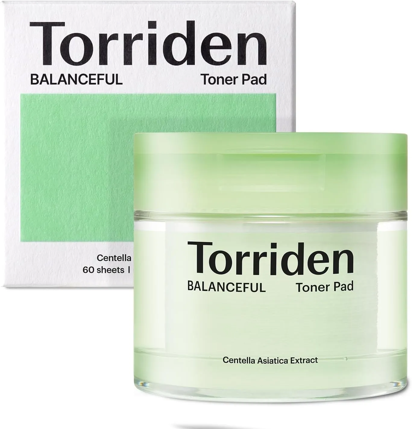Torriden BALANCEFUL Toner Pads (60 Count) | Daily Exfoliating With PHA & LHA for Oily, Combo, and Sensitive Skin | 5D CICA, Panthenol