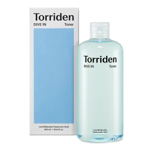 Torriden Dive in Toner 300ml (10.14 fl. oz.) | pH Balancing Facial Toning Water for Dry Skin | Hyaluronic Acid, Panthenol, Allantoin