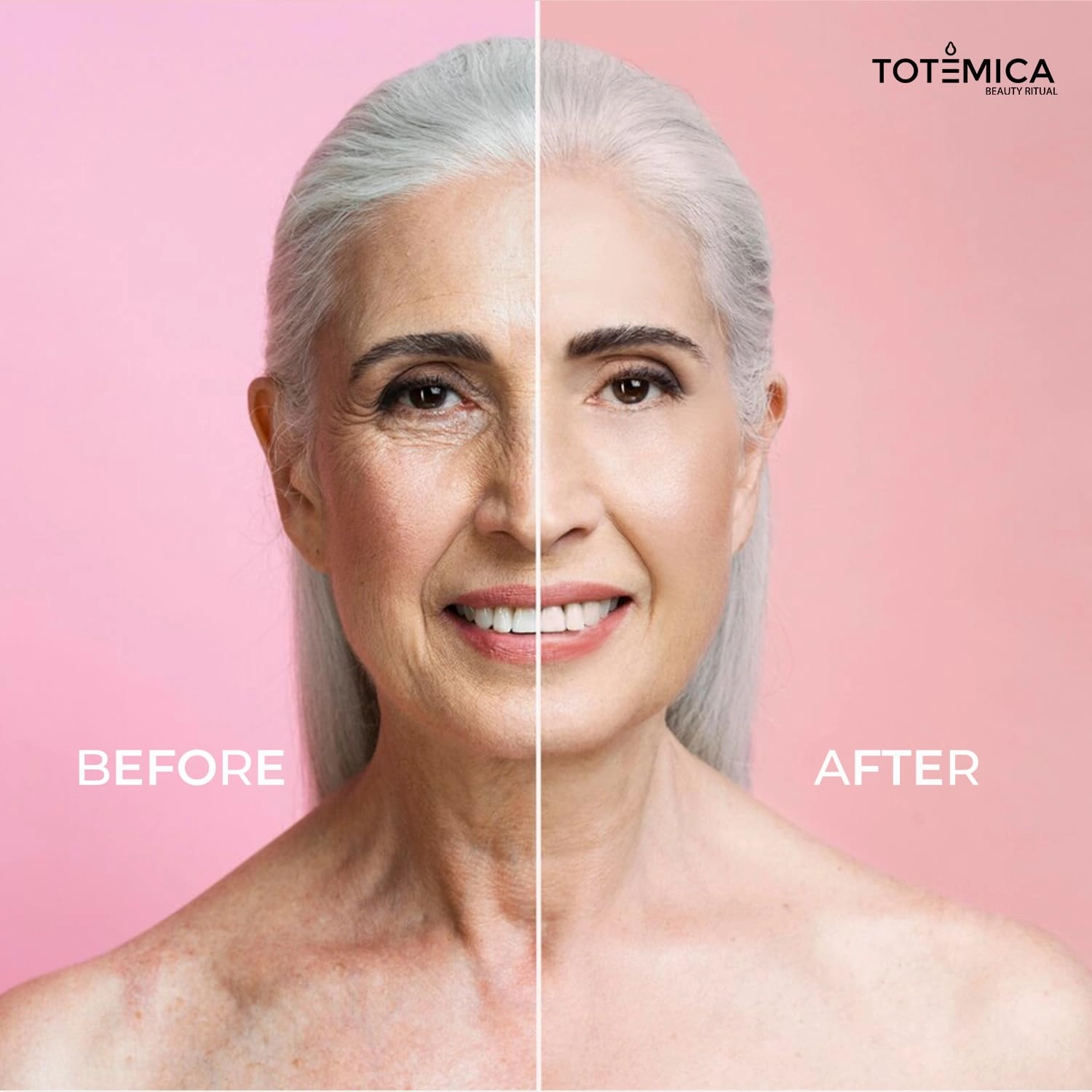 TOTEMICA Toner for Face with Hyaluronic Acid & Rose Water, Alcohol-Free, Hydrating Toner, Soothing & Refreshing Mist, Astringent for Face, Vegan & Cruelty-Free (1.69 Fl Oz)