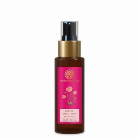 Travel Size Facial Tonic Mist Pure Rosewater | Refreshing Face Toner For Pore Tightening and Hydration | Alcohol-Free Toner For Glowing Skin | 50 ml