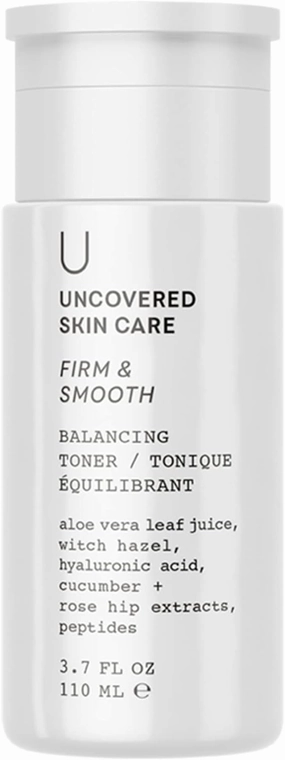 Uncovered Firm & Smooth Balancing Facial Toner