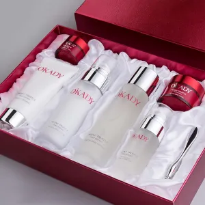 Valentine's Day Skincare Gift Set: Face Care Kit, Peony Truffle Plant Extract, Anti-Aging, All Skin Types, Unisex