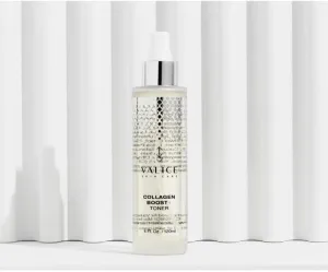 Valice Collagen Boost  Toner to Tighten and Energize Skin, Made with CoQ10 and Botanical Extracts
