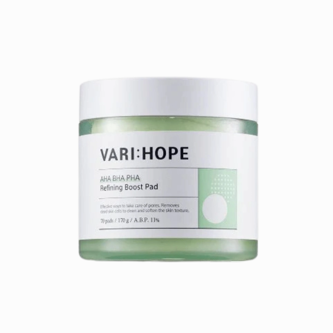 VARIHOPE AHA BHA PHA Refining Boost Pad 70pads/170g