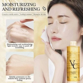 VC Toner - VC Toner Korean, Kniyea 𝐕𝐂 Soothing 𝐓𝐨𝐧𝐞𝐫, 𝐕𝐂 𝐓𝐨𝐧𝐞𝐫 Intensive Whitening, Vitamin C Moisturizing Toners,Refreshing Hydrating,Minimises Pores & Soothes Dry Skin (300ml)