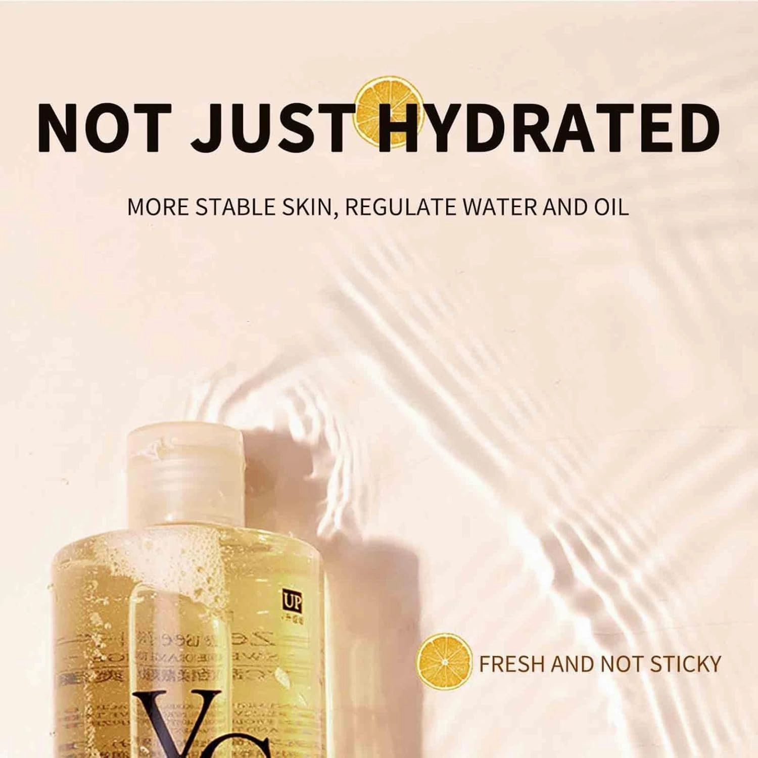 VC Toner Intensive Brightening, Vitamin C Moisturizing Toner, Hydrating Facial Hyaluronic Acid T-oner, Centella Toning to-ner with Comfort Botanical, Centella Pore Minimizing & Soothes Dry (300ml,1)