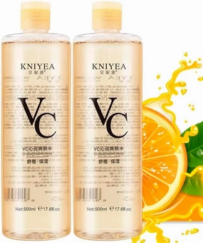 VC Toner Intensive Brightening, Vitamin C Moisturizing Toner, Hydrating Facial Toners with Hyaluronic Acid & Centella Asiatica – Minimizes Pores & Soothes Dry