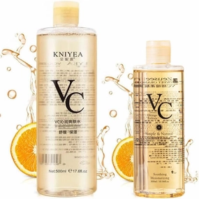 VC Toner Intensive, Vitamin C Moisturizing Toner, 17.6 fl oz 10.56 fl oz – Hydrating Facial Toners with Hyaluronic Acid – Minimizes Pores & Soothes Dry