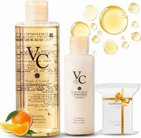 Vc Toner 𝑲𝒐𝒓𝒆𝒂𝒏, Vitamin C Moisturizing Toner, Refreshing Texture Easy to Absorb Leaving Skin Hydrated