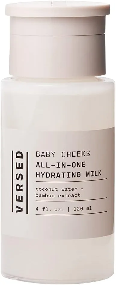 Versed Baby Cheeks Face Toner - Nourishing Amino Acids, Vitamins   Minerals to Gently Tone, Hydrate & Help Restore Skin’s Natural pH Balance - Vegan Face Toner (4 fl oz)