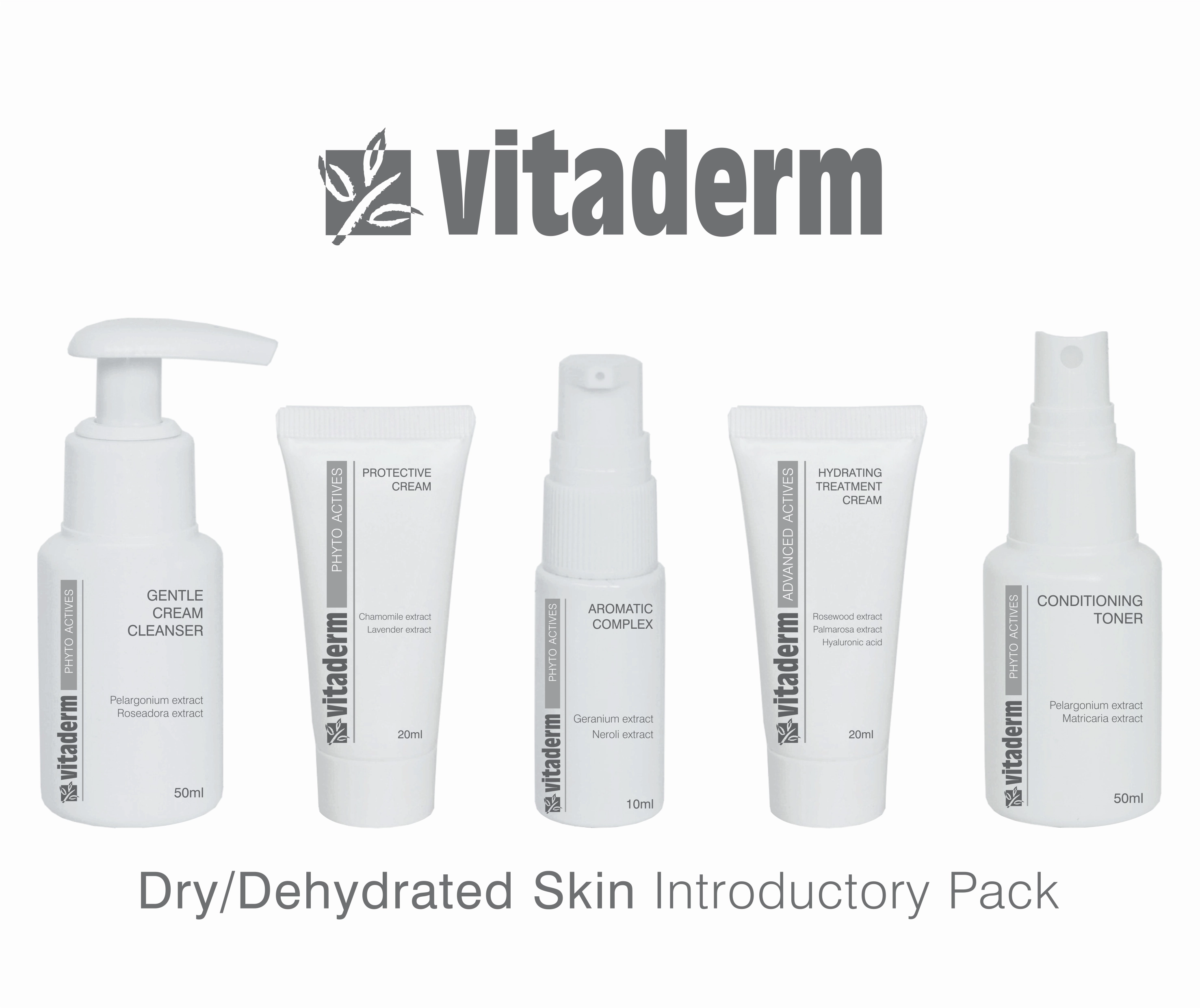 Vitaderm Dry Dehydrated Skin Introductory Pack