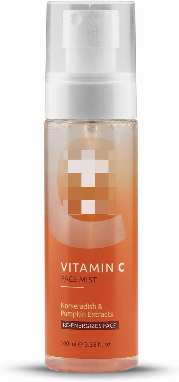 Vitamin C Face Mist Toner, Anti-Aging Face Spray, Pore Minimizer, Calming Skin Treatment for Oily, Dry, Sensitive & Combination Skin, Hydrates-Refreshes-Brightens Complexion, 100ml (Pack of 1)