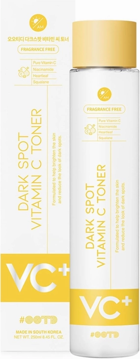 Vitamin C Toner for Face – Formula with Niacinamide, Heartleaf, and Squalane – 8.45 FI Oz