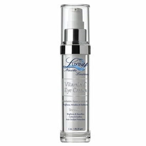 Vitamin C Under Eye Cream for Dark Circles and Puffiness, Anti Aging, Enriched Retinol Eye Cream to Reduce Eye Bags, Fine Line and Wrinkles with Aloe Vera & Cocoa Butter, 1oz.