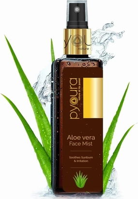 Viva Aloe Vera Hydrating No Gel Face Toner Mist 100 ml, Serum for Skin Hydration Repair & Sunburn, Alcohol Free Natural Face Toner for Glowing Skin, Toner for Oily Dry Combination Skin
