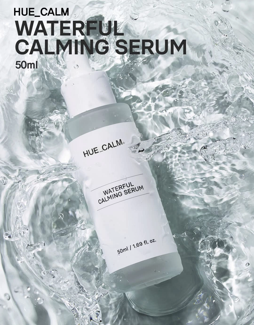 Waterful Calming Serum – 86% Succulent Extract, Niacinamide & Hyaluronic Acid for Deep Hydration & Soothing | Vegan, Fragrance-Free Korean Skincare for Oily, Sensitive & Acne-Prone Skin -1.69 fl.oz.
