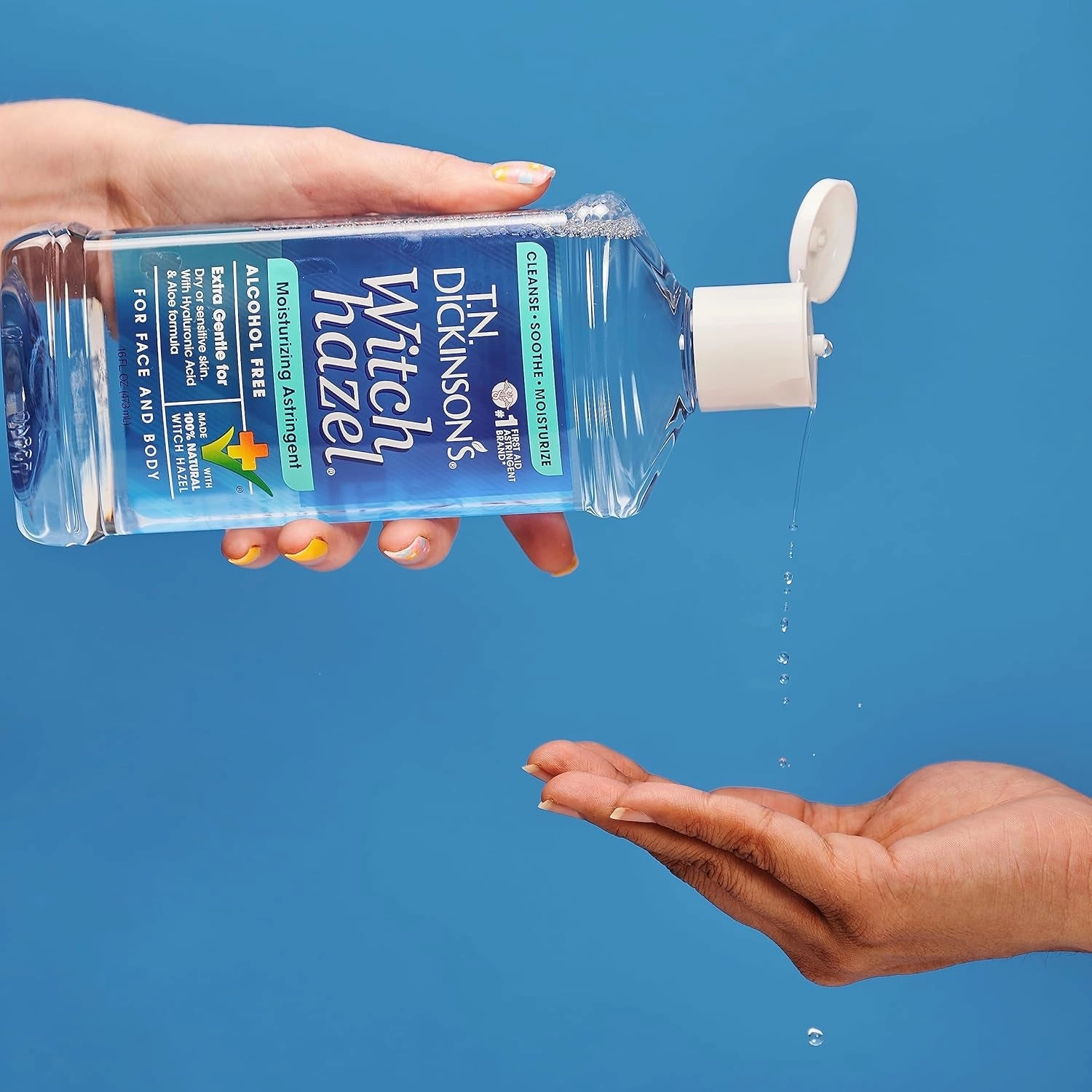 Witch Hazel Alcohol-Free Moisturizing Astringent, Made with 100% Natural Witch Hazel 16 Oz