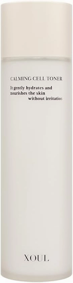 XOUL Calming Cell Toner - Hydrating & Soothing Korean Skincare, pH Balancing & Skin Barrier Strengthening