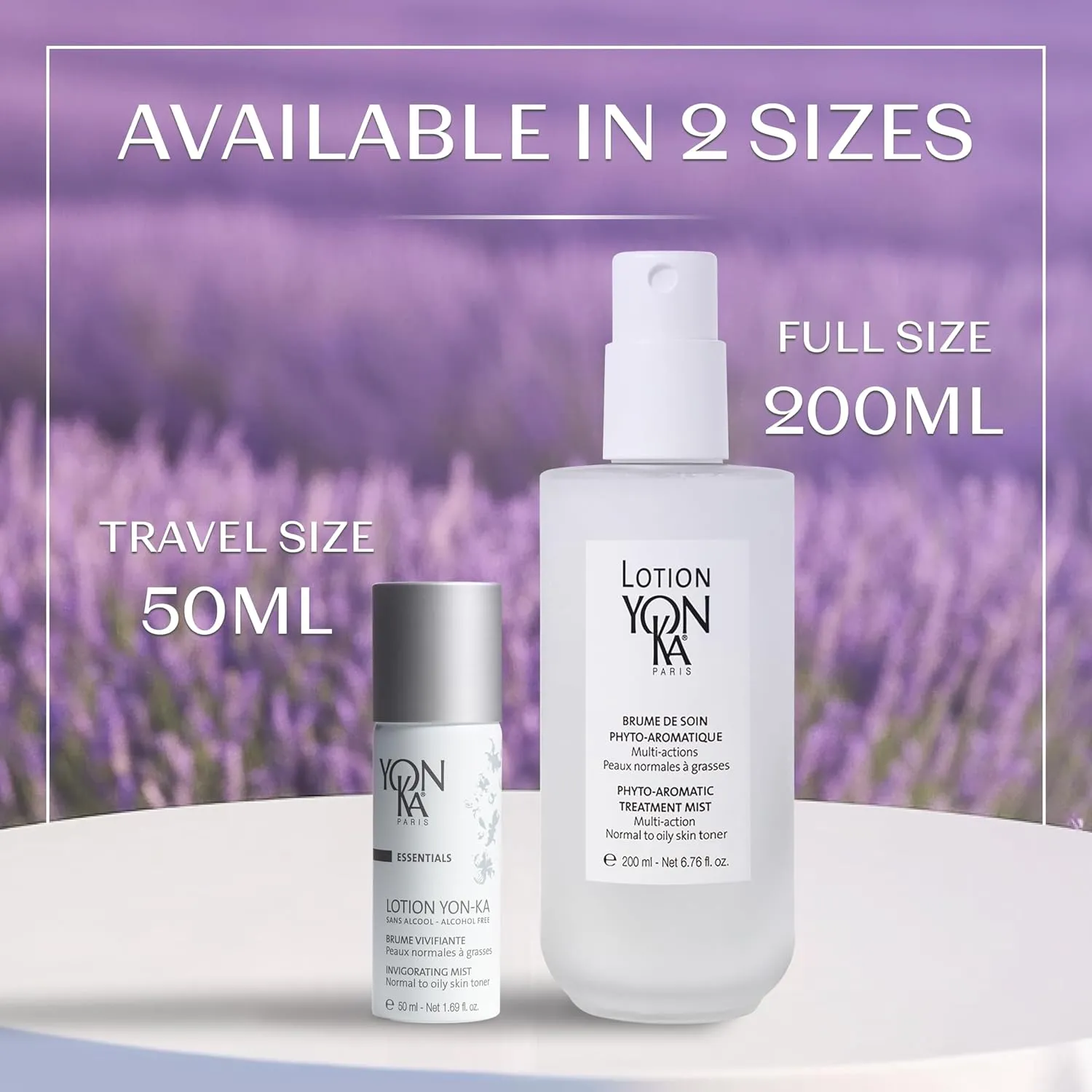 Yon-Ka Lotion PNG Hydrating Face Toner (Oily & Normal Skin) Daily Purifying Face Mist, Refreshing Natural Skin Toner with Essential Oils, Alcohol-Free and Paraben-Free (6.7 oz)