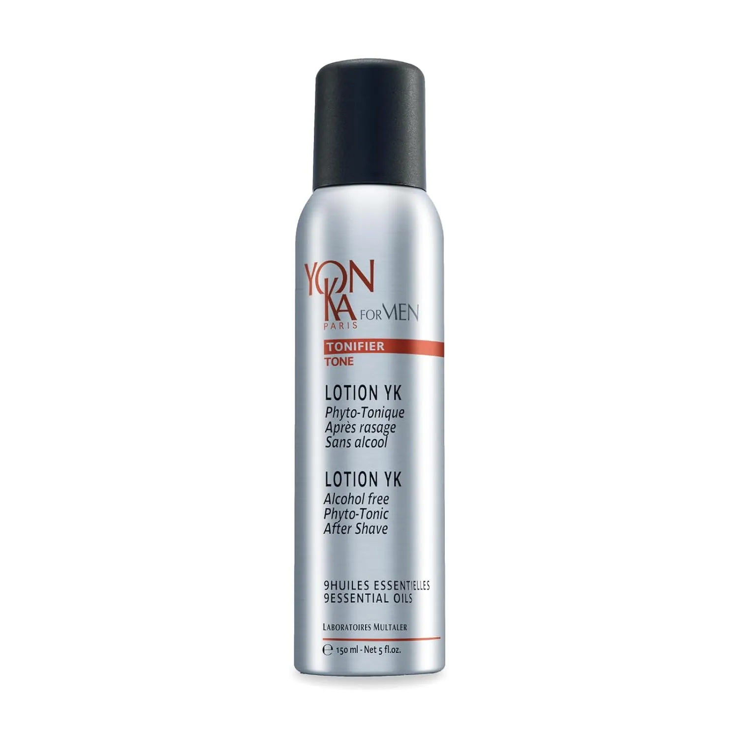 Yon-Ka Men's Lotion Phyto-Tonic Aftershave Spray – Soothing, Alcohol-Free Toner for Sensitive Skin with Essential Citrus Oils, Antioxidant Protection for All Skin Types(150ml)
