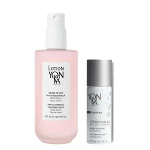 Yonka Hydrating Face Toner, Natural Toning Spray for Dry & Sensitive Skin (6.76 Fl Oz) With Hydrating Face Toner Travel Size (1.69 Fl Oz) Alcohol-Free and Paraben-Free