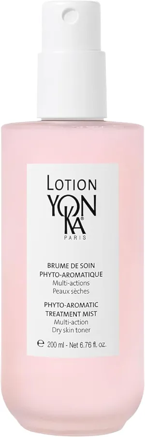 Yonka Lotion PS Hydrating Face Toner (Dry & Sensitive Skin) Daily Face Mist to Refresh and Purify with Quintessence Essential Oils, 6.76 oz