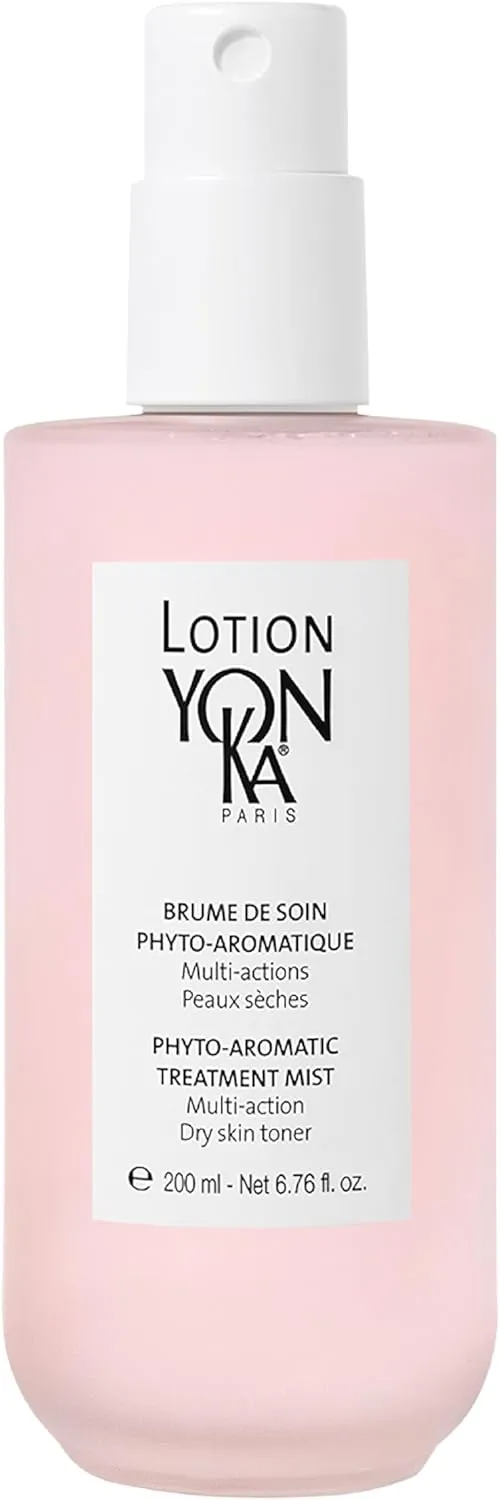 Yonka Lotion PS Hydrating Face Toner (Dry & Sensitive Skin) Daily Face Mist to Refresh and Purify with Quintessence Essential Oils, 6.76 oz