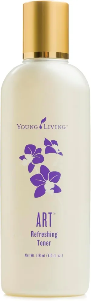 Young Living - Art Refreshing Toner 4 fl oz | Skin Cleansing, Makeup Residue Remover | Hydrating Facial Moisturizer, Pore Minimizing | Gentle Impurity Removal