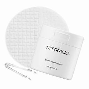 Zero Pore Peeling Pad – 60 Pads Exfoliating Toner Pads with PHA and Botanical Extracts – Smooth Skin, Oil Control, Pore Care, Gentle Exfoliation, Skin Balancing